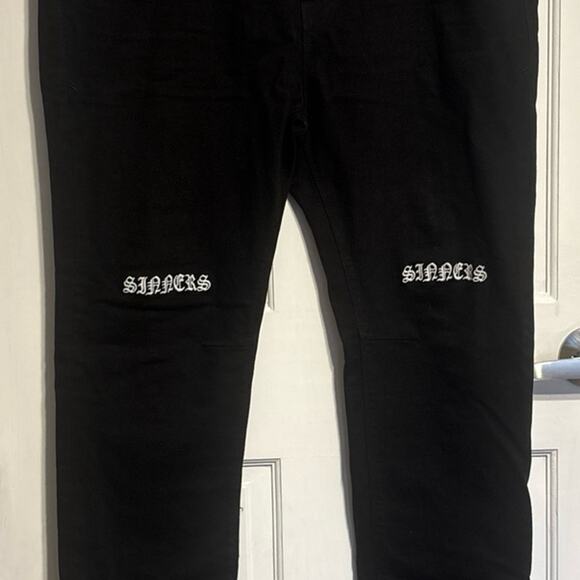 RtA Bryant Jeans/Black Sinners - Mens size 40 - Picture 1 of 6